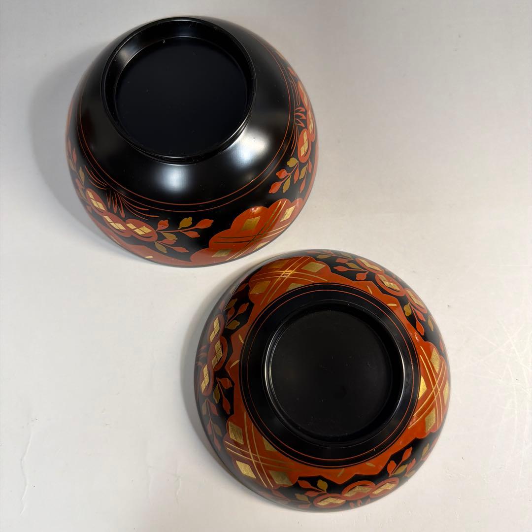 懐石道具 正法寺 煮物椀 6客揃 北村葵春 正法寺菊蒔絵