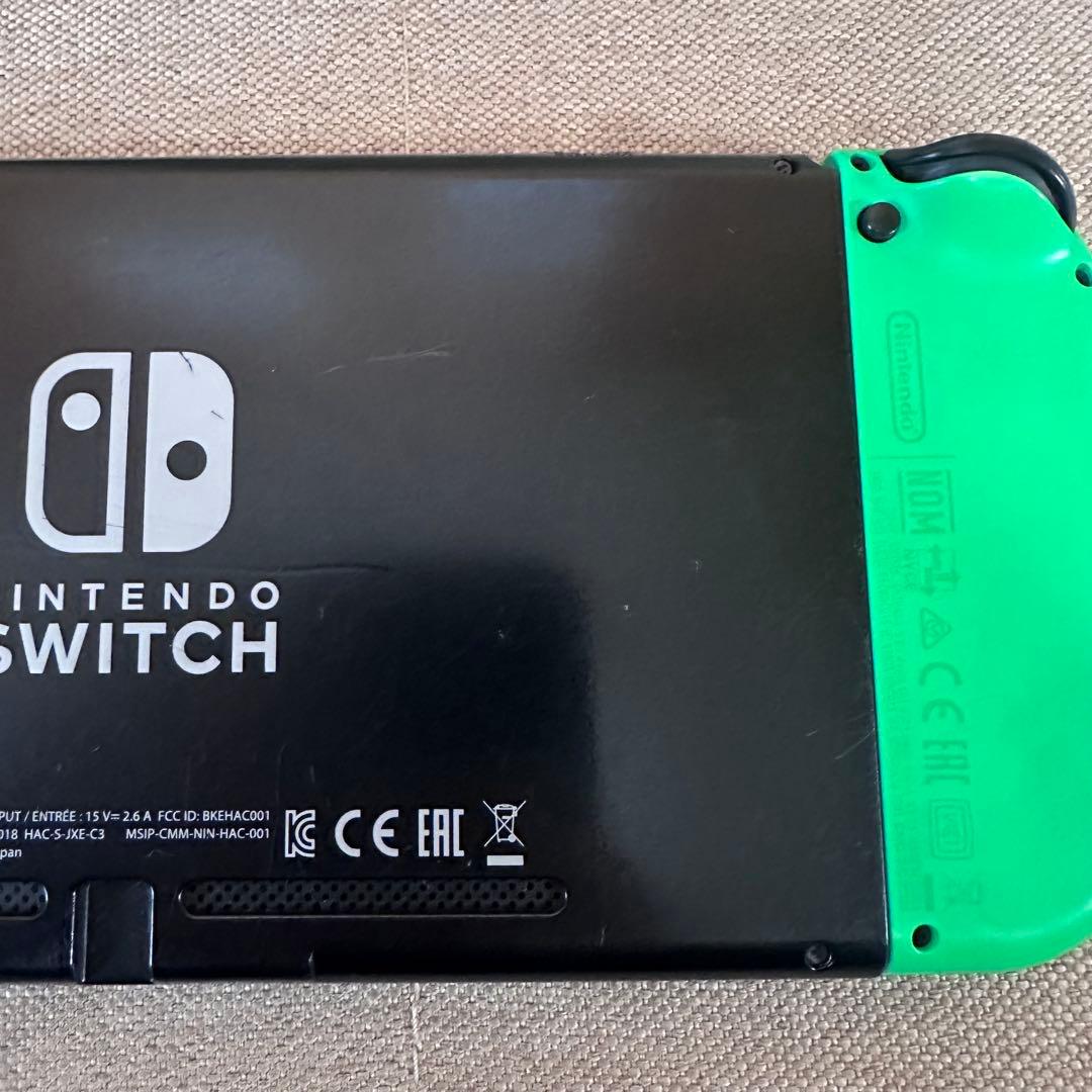 Nintendo Switch 本体 初期型　スマブラ、ACアダプタ付き