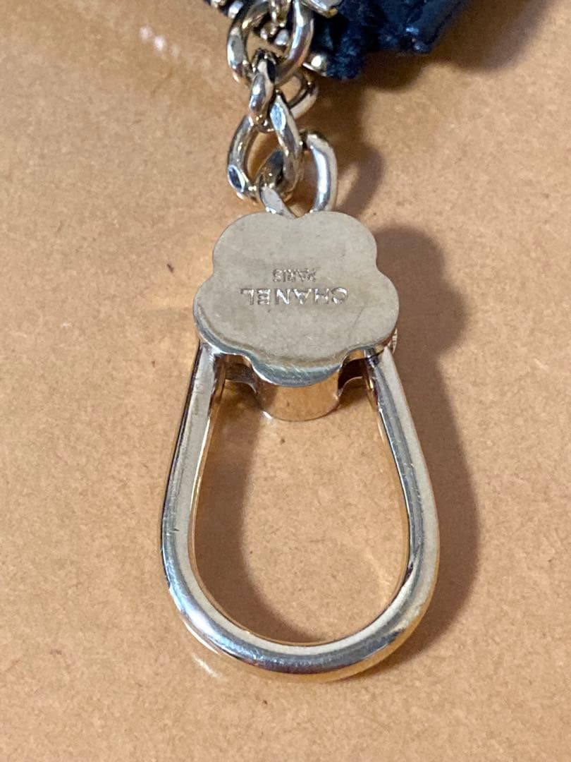 CHANEL シャネル　銀座限定　カメリア　キーリング付　カード&ケース