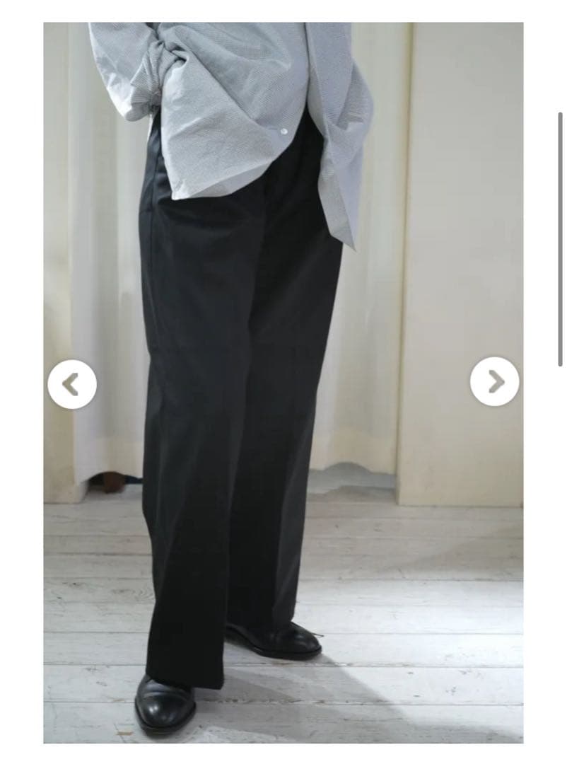 REVERBERATE CHINO TROUSERS サイズ2