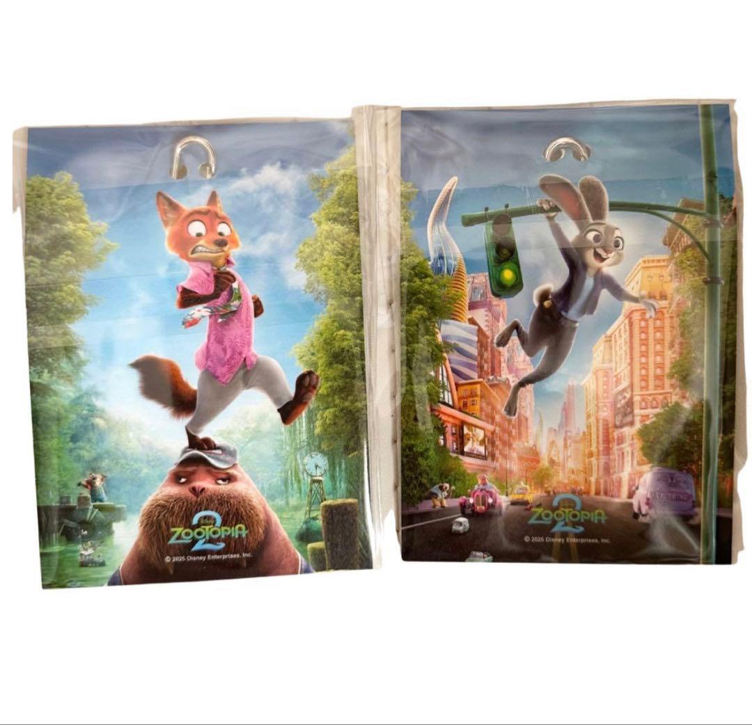 韓国】ズートピア 2 映画 特典 ニック ジュディ キーホルダー 2点