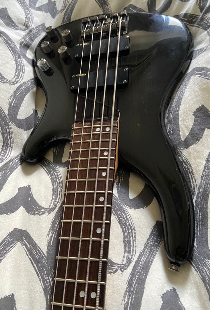激レア】Greco PXB 5Strings Bass Black 激レア】Greco PXB 5Strings