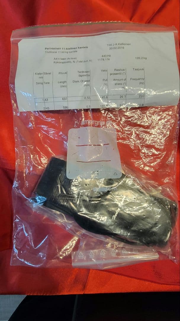 カンテレ　11弦　カッリオイネン