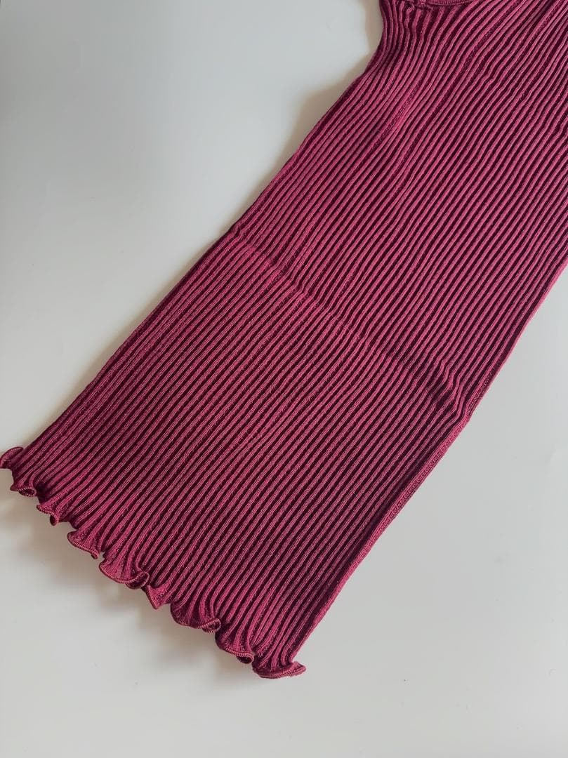 M（３）☆Oscalitoオスカリート　ノースリーブトップ　　シルク混　ウール