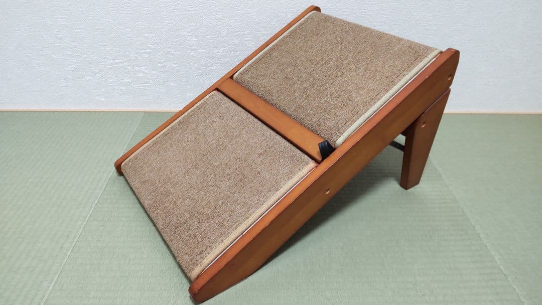 オーエフティー 木製 2wayステップ ペットスロープ 2段 OFT 犬 ②