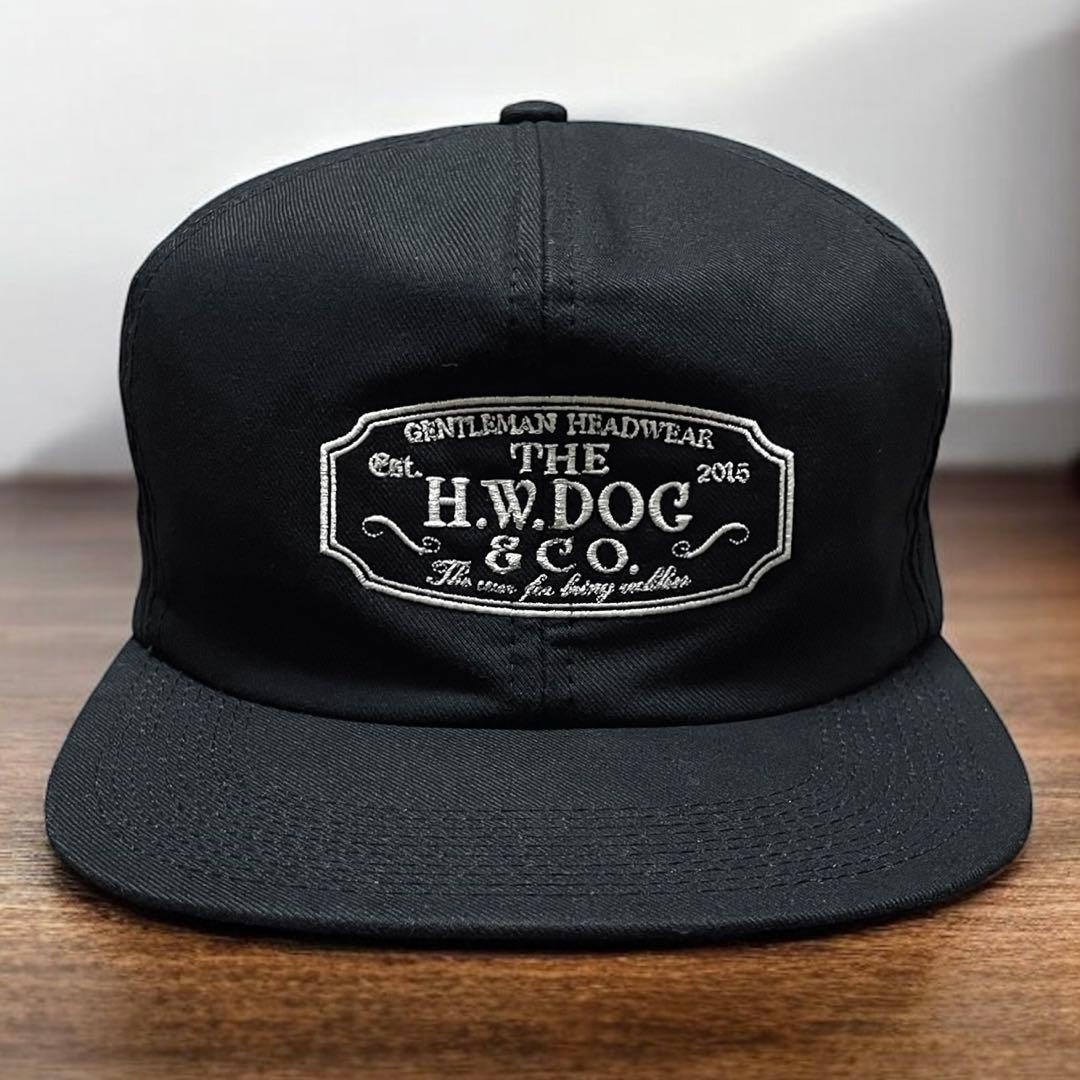 【即完品】hwdog 刺繍ロゴ トラッカーキャップ THE H.W.DOG&CO