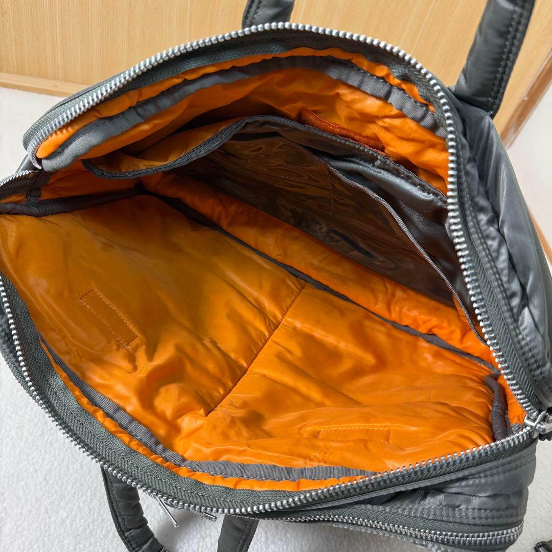 極美品　PORTER ポーター タンカー 2way ショルダーバッグ　 シルバー