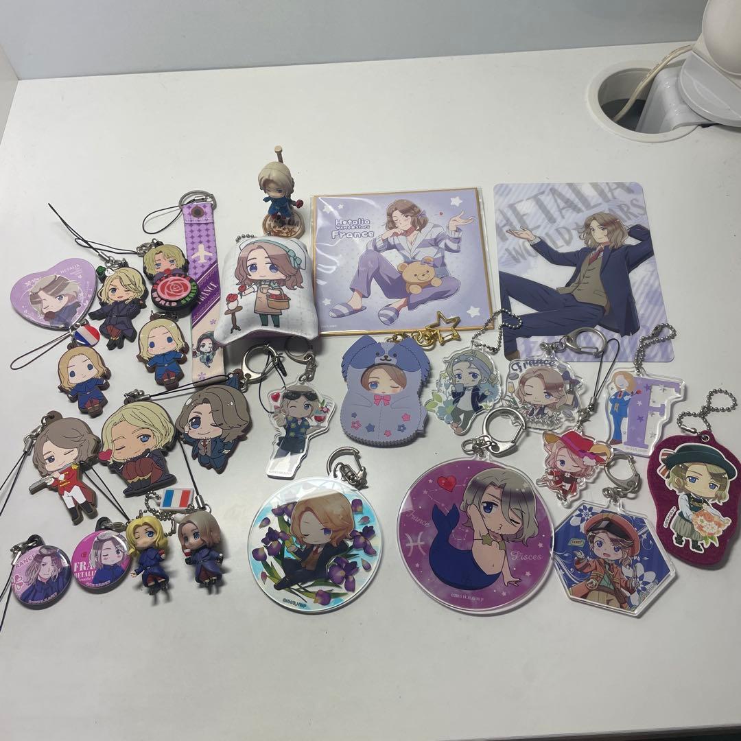 ヘタリア チェンジング缶バッジ フランス まとめ Amazon | ヘタリア