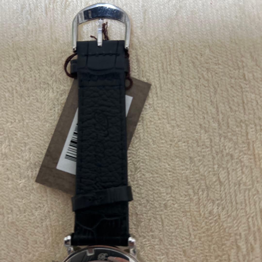 B-BARREL ビーバレル腕時計手巻きクロノグラフ 時計 エナメル文字盤　新品