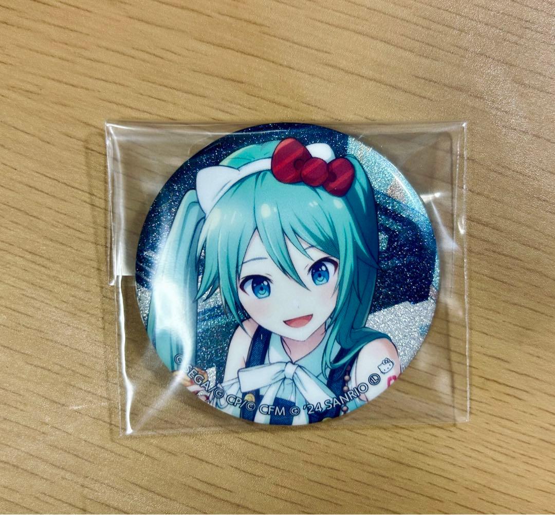 初音ミク サンリオ 缶バッジ