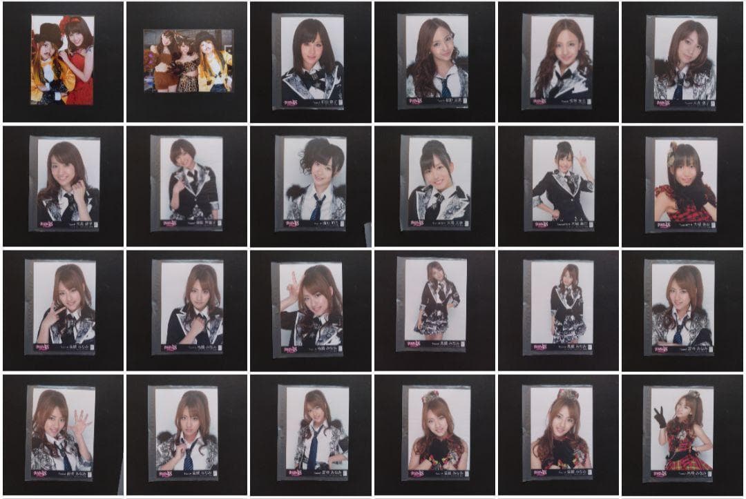 AKB48 シングルアルバム 店舗特典 封入特典 劇場盤特典 生写真 セット