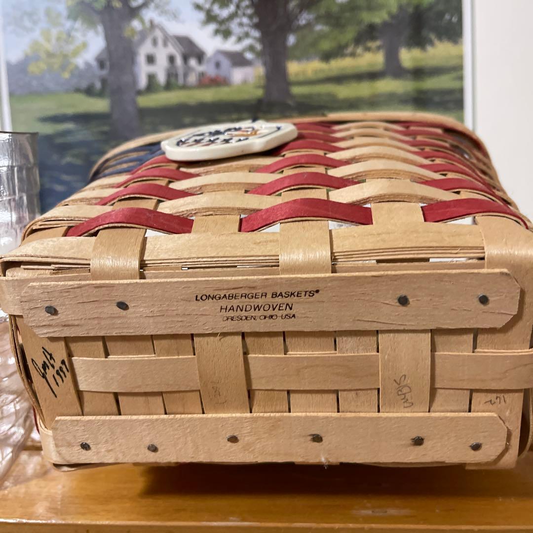 ロンガバーガーバスケット longabergerバスケット 小物入れ