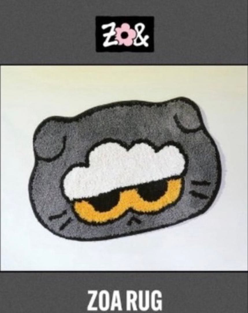 ZOA RUG gdragon ZONFRIENDS ZO&FRIENDS ZO&FRIENDSポップアップ ZOA