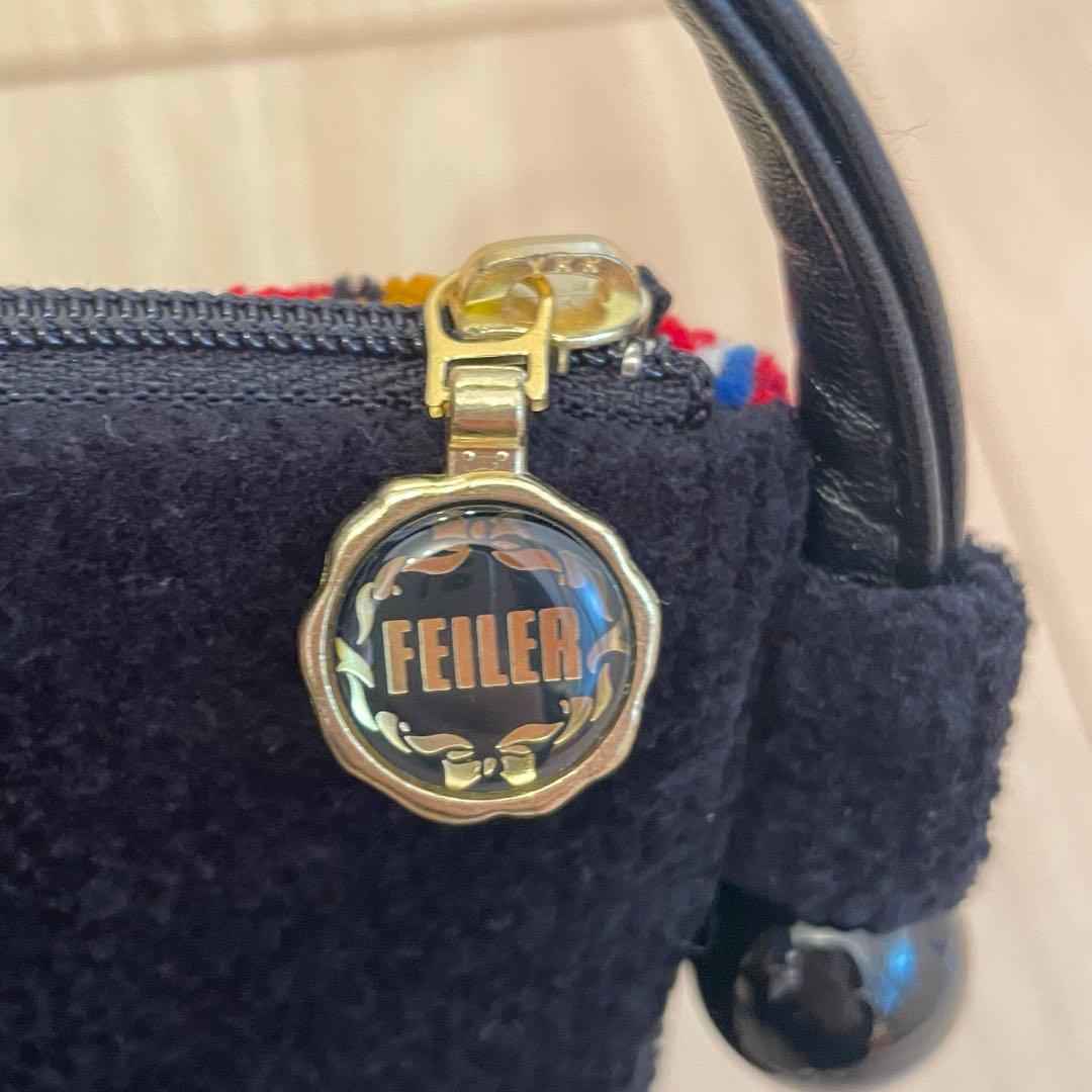 フェイラー　ハイジ　ミニポシェットショルダーバッグ　黒