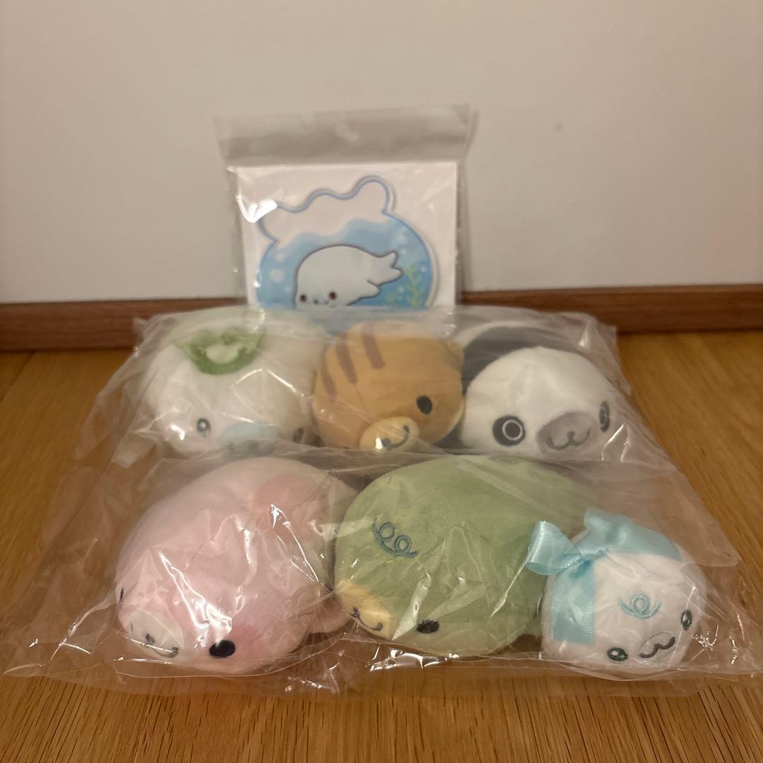 まめゴマ 受注 20周年スペシャルぬいぐるみ セット コンプ ベビー
