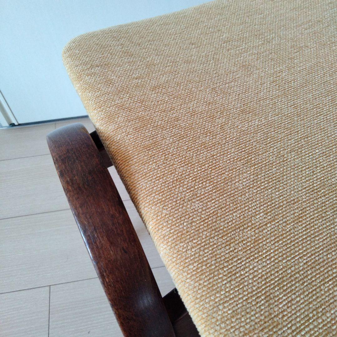 【張替え未使用品】秋田木工スタッキングスツール