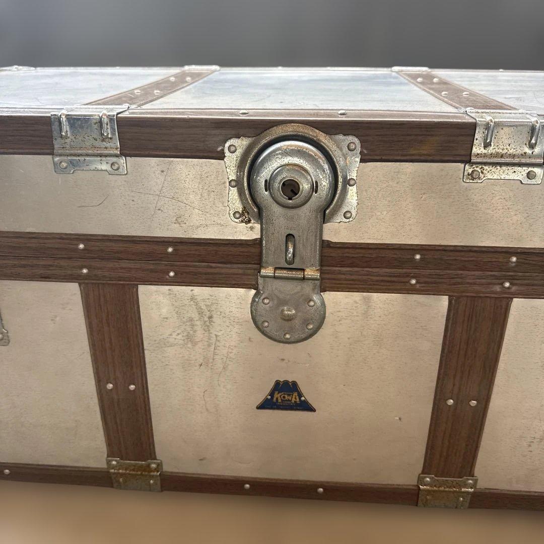 KOWA 60's トランク アルミ 船舶 収納 箱 台 ケース ボックス