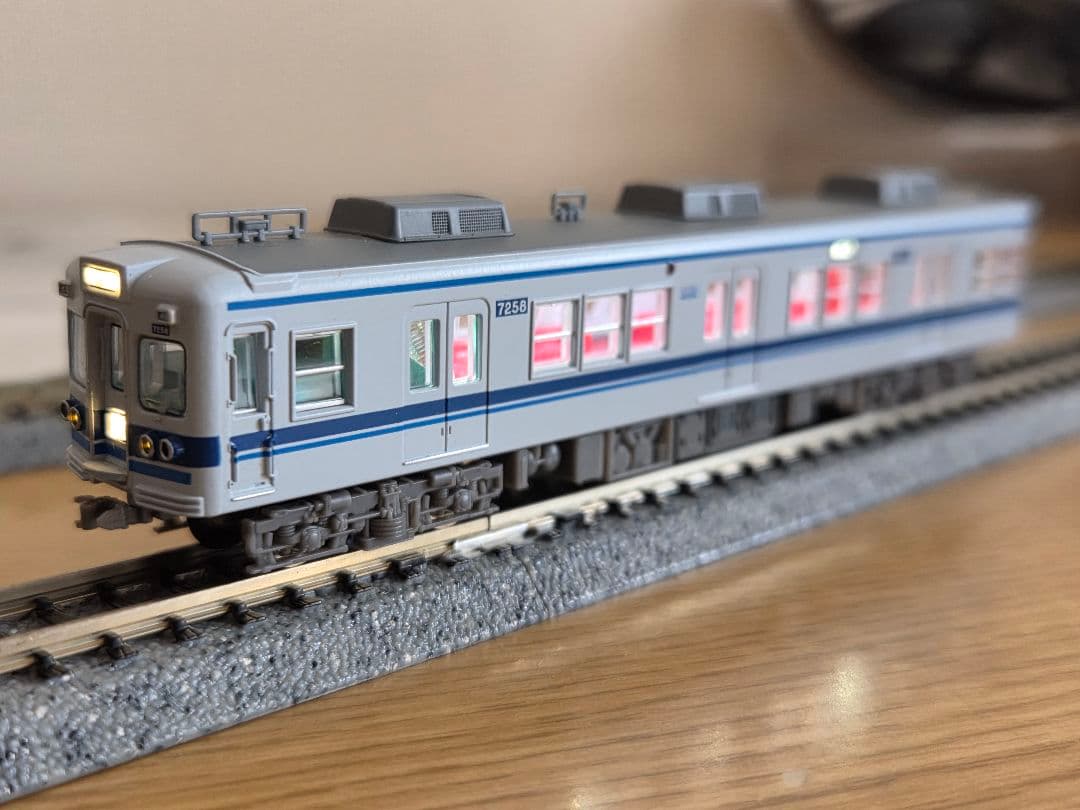 と*わ様 最終値下げ マイクロエース 1878 北総鉄道 7250形 室内灯付き