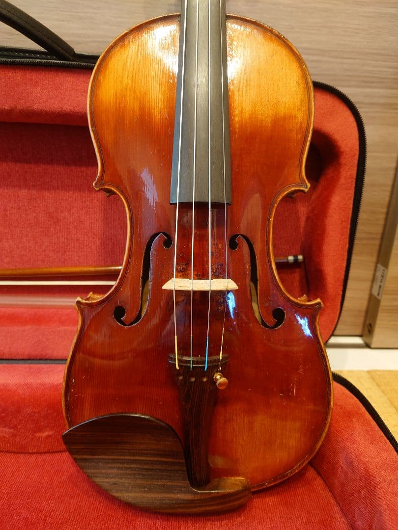 【中古良品】4/4サイズ チェコ製 オールド バイオリン セット