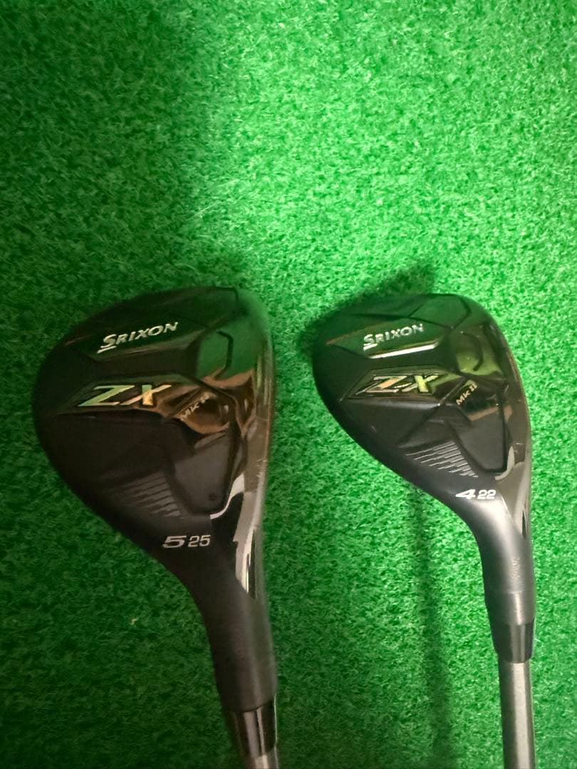 Srixon ZX mk2 ユーティリティ4u 5u ツアーad u-80s