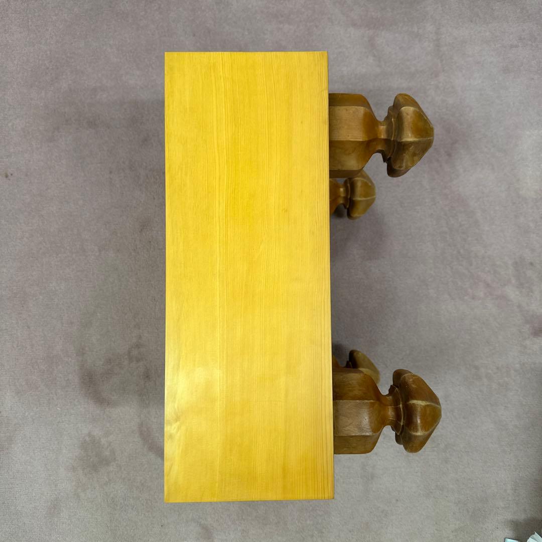 木製囲碁セット 白黒石付き