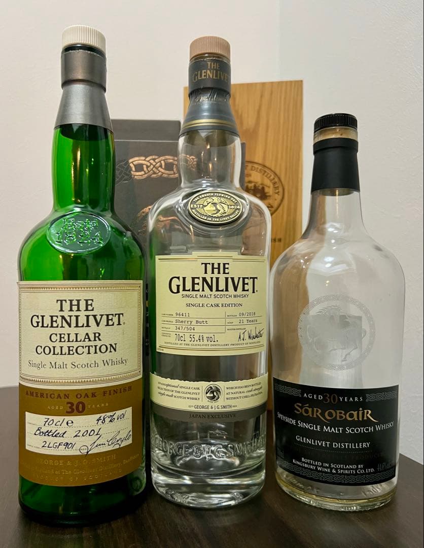 THE GLENLIVET CELLAR COLLECTION 30年 空き瓶