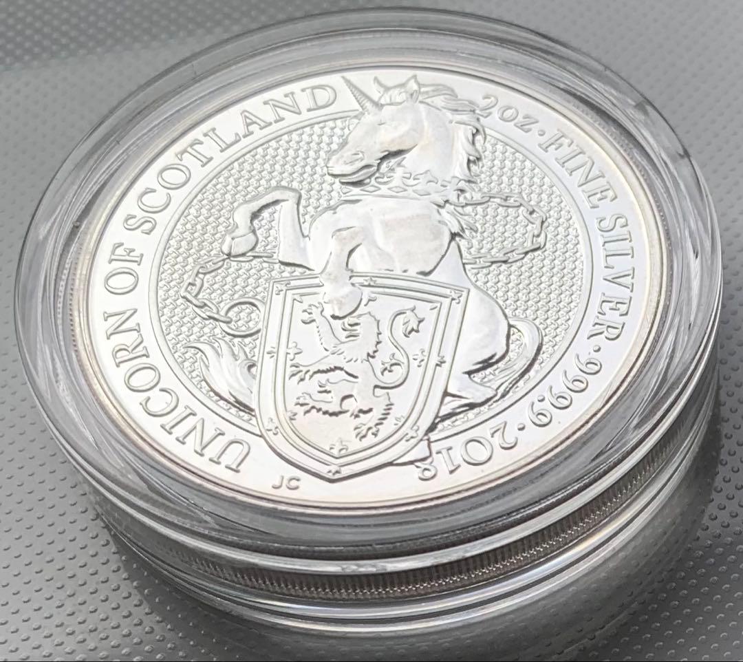 G*u様 ユニコーン オブ スコットランド 2オンス 銀貨