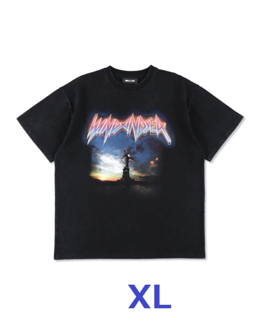 XL】wind and sea WORLD TOUR TEE NEWYORK