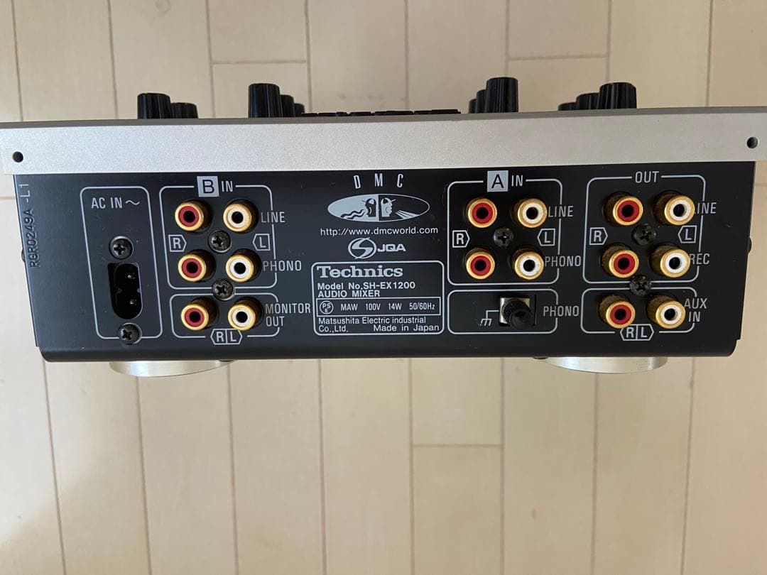 整備済み Technics sh-ex1200DJミキサー - メルカリ
