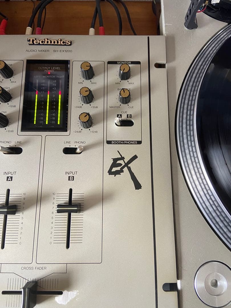 整備済み Technics sh-ex1200DJミキサー - メルカリ