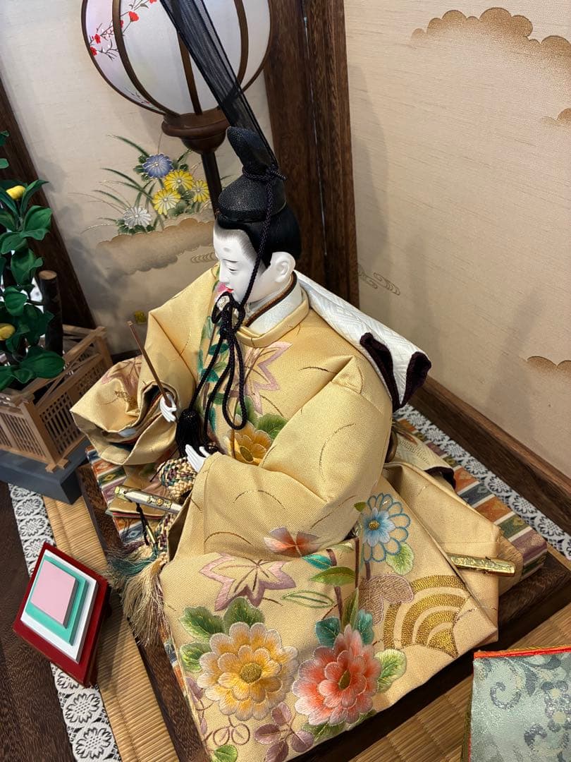 京雛　龍飛作　雛人形　お道具一式