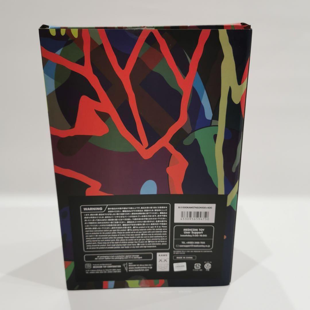 BE@RBRICK KAWS TENSION 100％ & 400％ - メルカリ