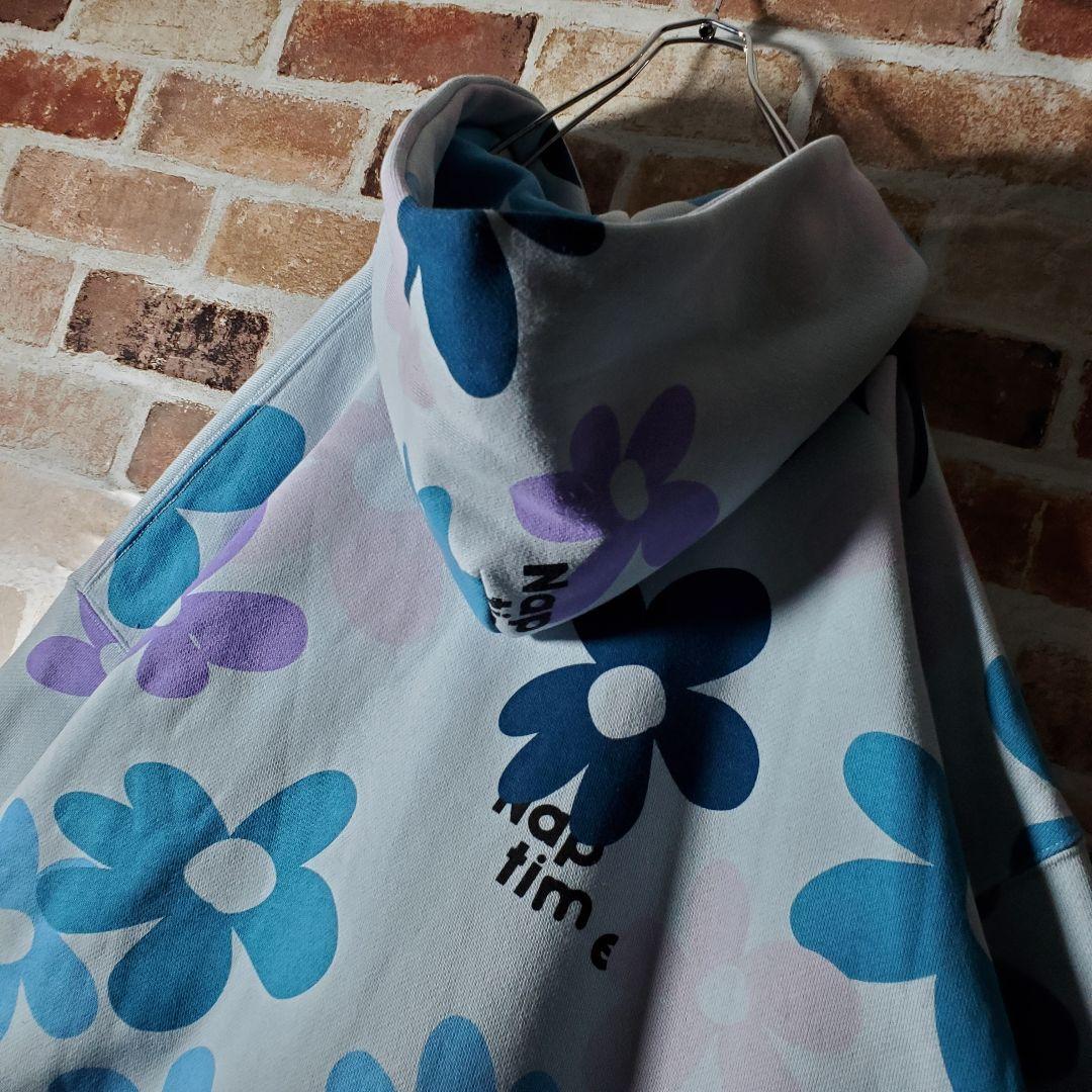 希少】Naptime パーカー Nissy 西島隆弘 アパレルブランド 総柄