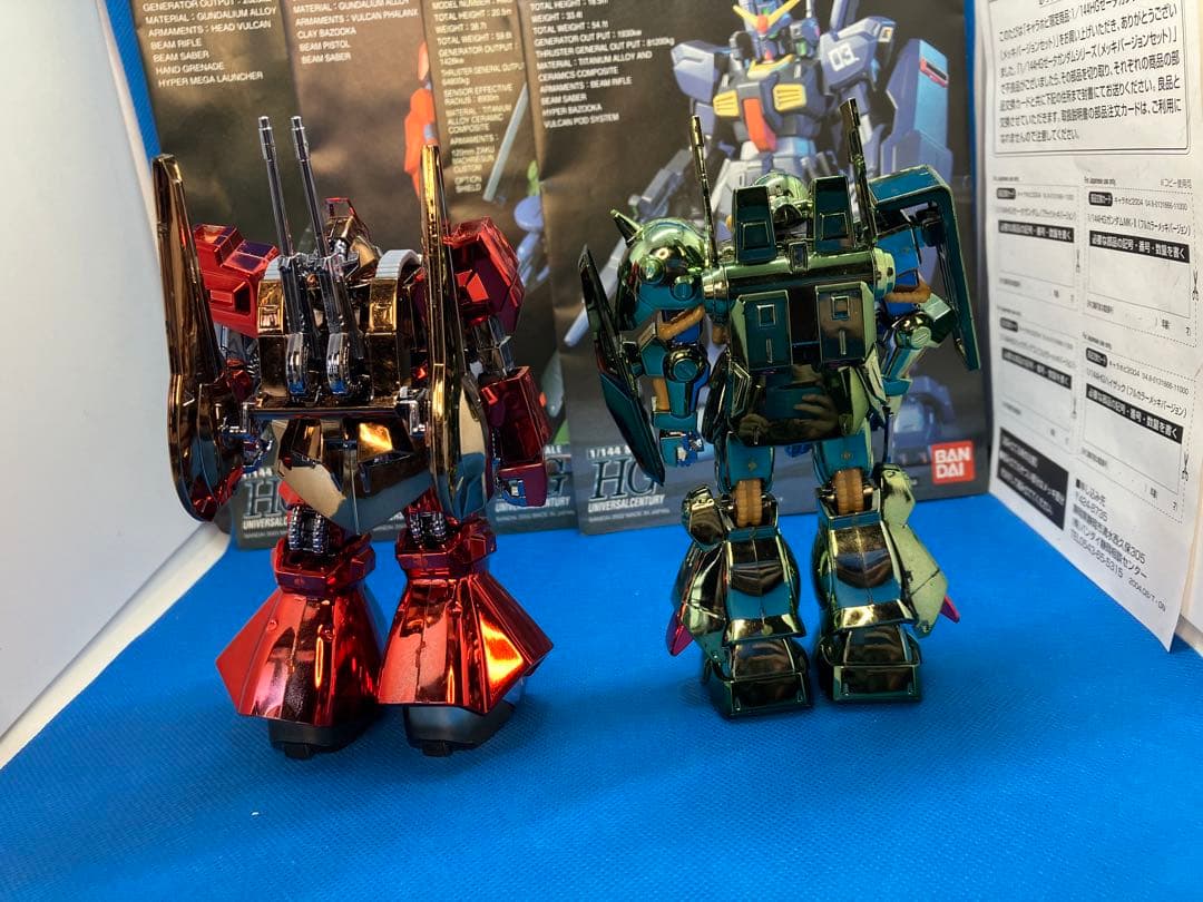 HG 1/144 Z ガンダム メッキ バージョン ザク リック ディアス
