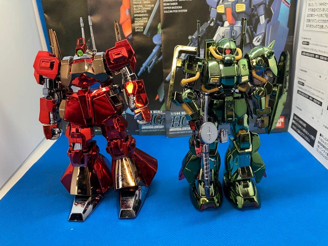 HG 1/144 Z ガンダム メッキ バージョン ザク リック ディアス