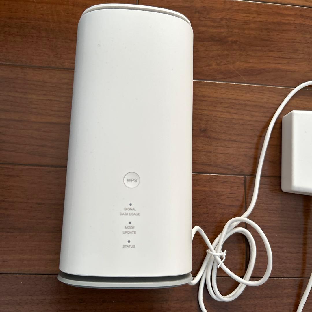 美品】モバイルルーター Speed Wi-Fi HOME L03 ホワイト 美品