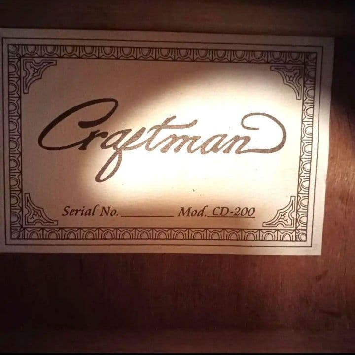 送料込】【美品】Craftman クラフトマン サンバースト 整備済