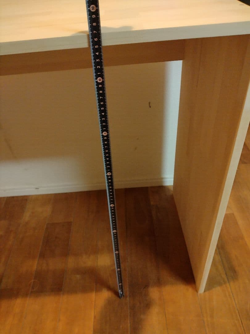 木製 ハンドメイド オーダー コの字 テーブル カウンター 棚 シェルフ