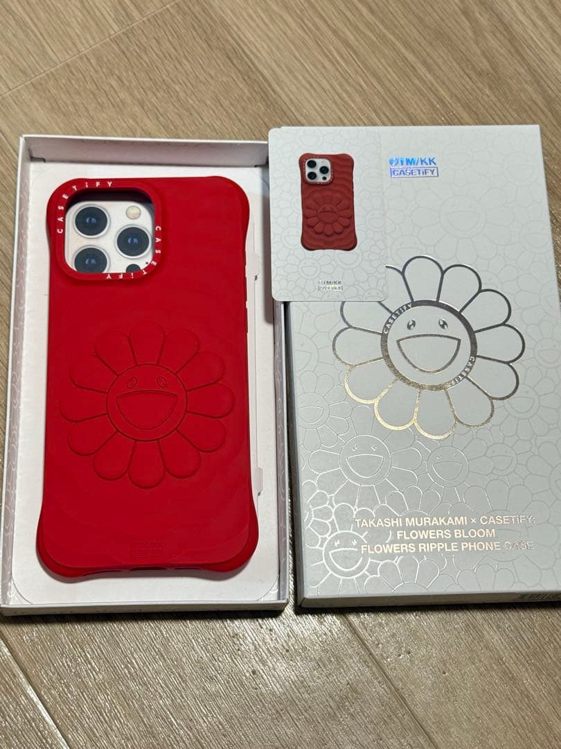 新品【村上隆x CASETiFY】 FLOWERSBLOOM 赤