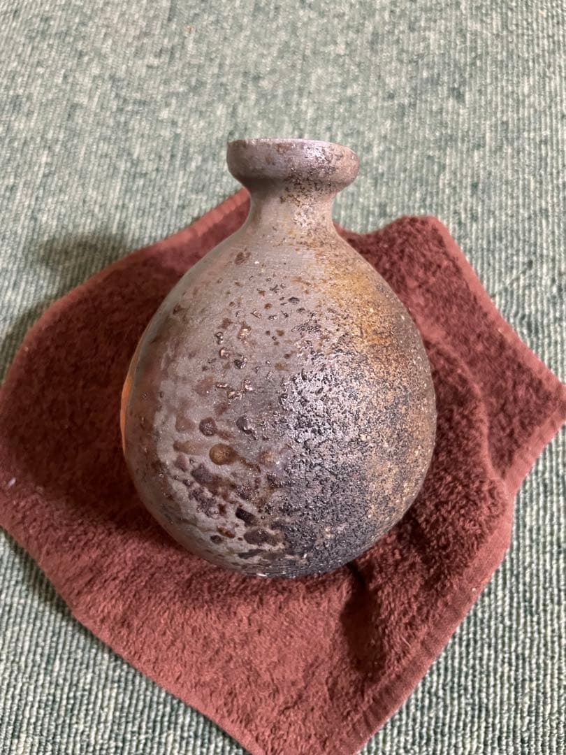 備前焼 希少 灰かぶり 徳利(3) - メルカリ