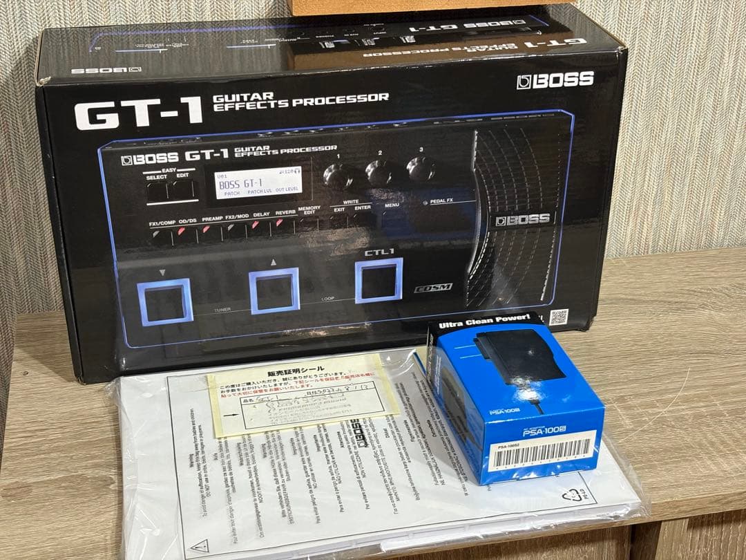 ジャンク BOSS GT-1 アダプターセット