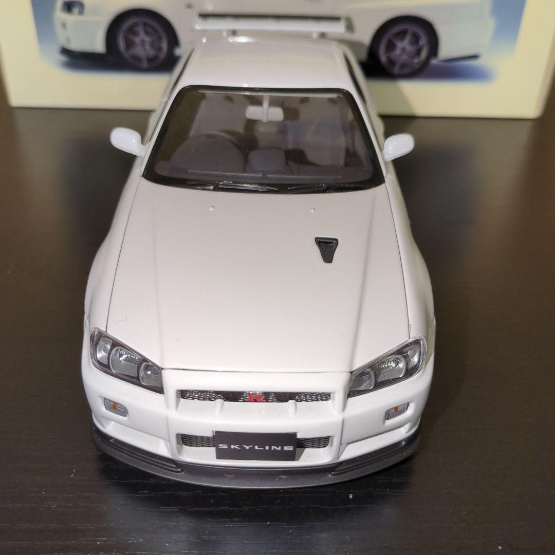 オートアート1/18 スカイライン GT-R R34 VスペックII