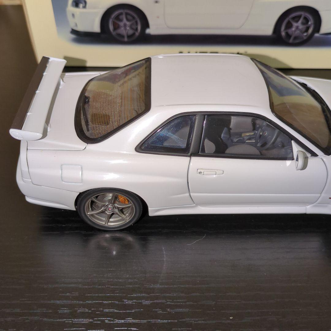 オートアート1/18 スカイライン GT-R R34 VスペックII
