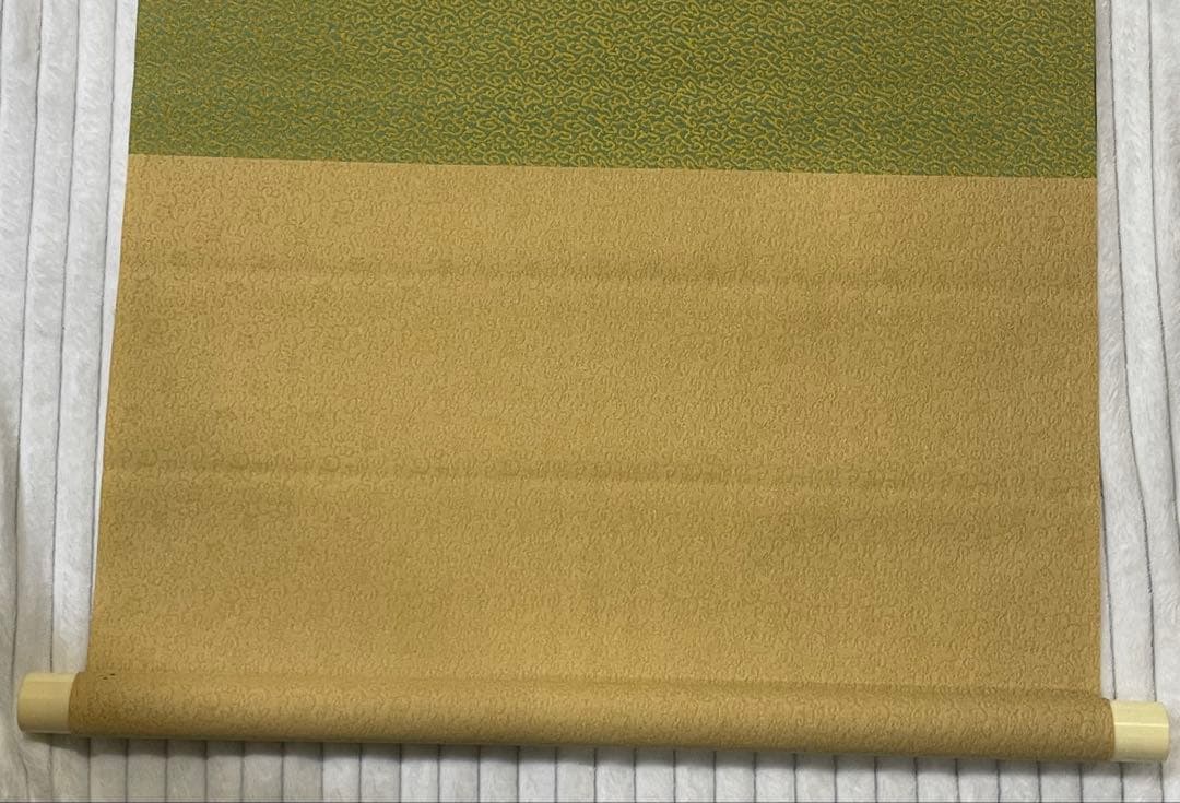 織物掛軸 尾形光琳 法橋光琳 燕子花図 美術品・アンティーク・コレクション