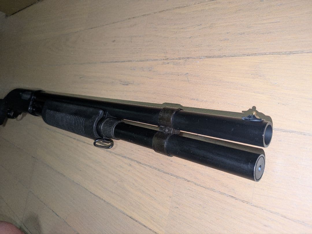 マルゼンM870EX-BVガスショットガン リアルカートM1100カスタムサバゲ