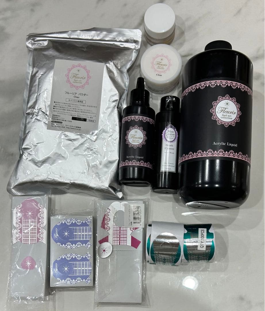 フルーリア アクリルリキッド パウダー フォーム ダッペンディッシュ