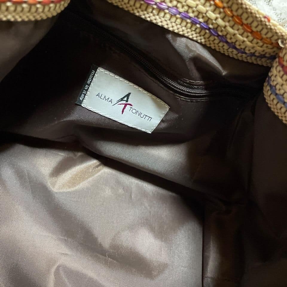 ALMA TONITTI　かご　ハンドバッグ　メッシュ　編み込み　新品未使用タグ