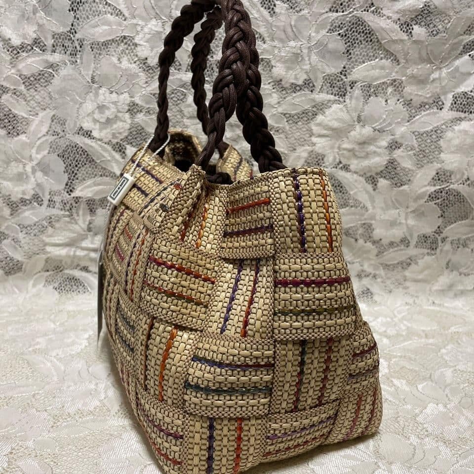 ALMA TONITTI　かご　ハンドバッグ　メッシュ　編み込み　新品未使用タグ