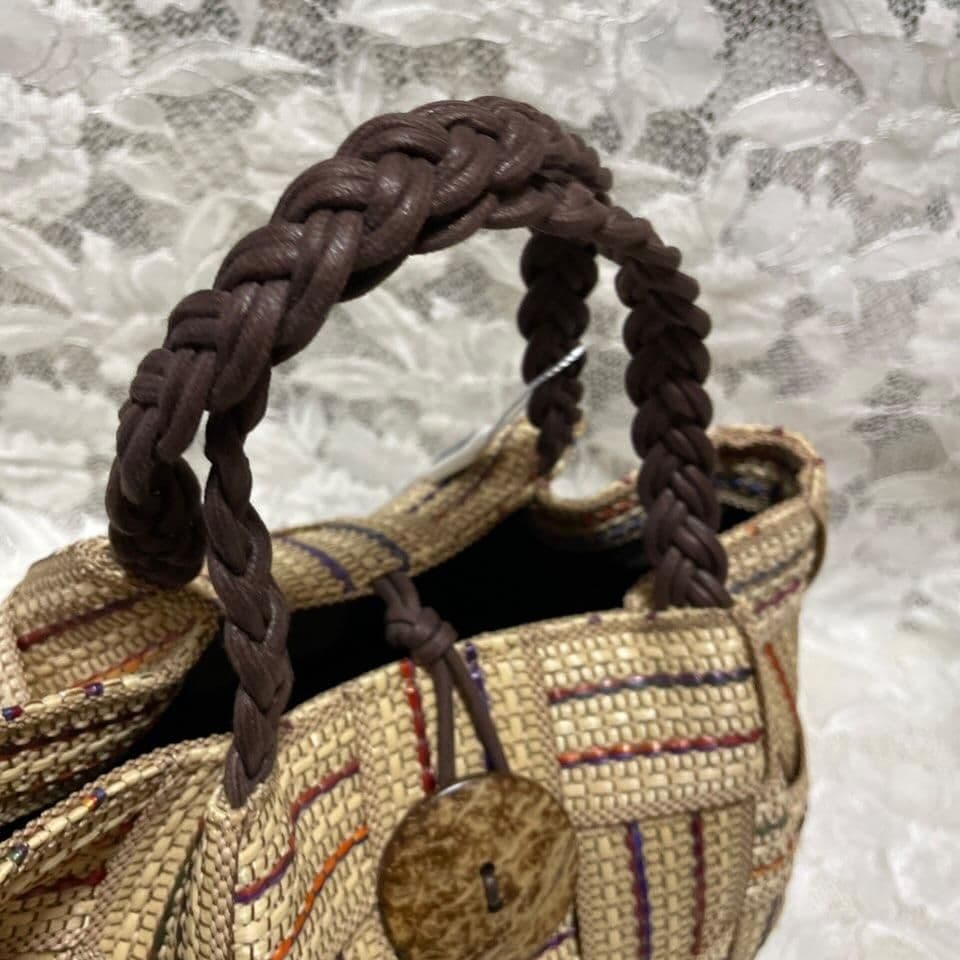 ALMA TONITTI　かご　ハンドバッグ　メッシュ　編み込み　新品未使用タグ