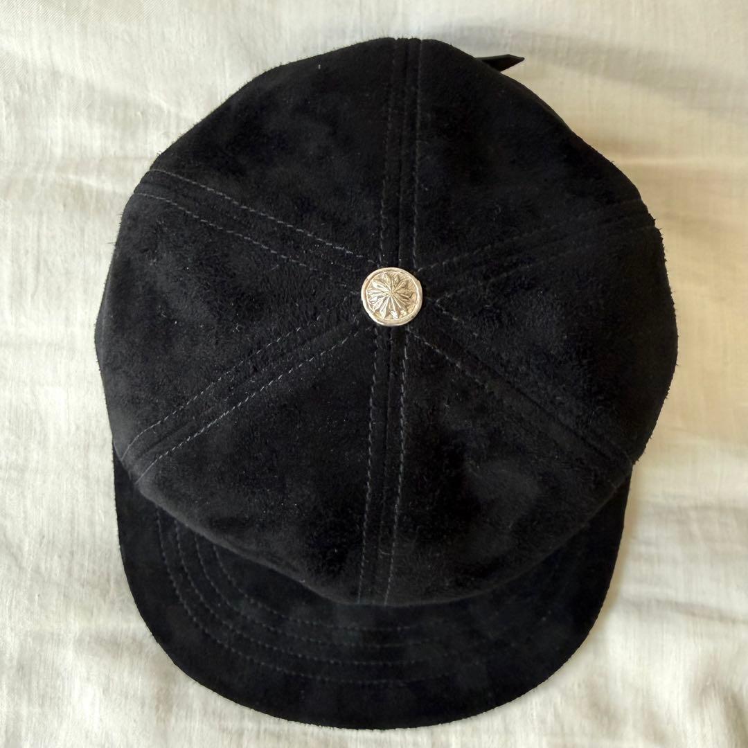 美品 LEATHER&SILVER MOTO レザーキャップ 黒 モトレザー - メルカリ